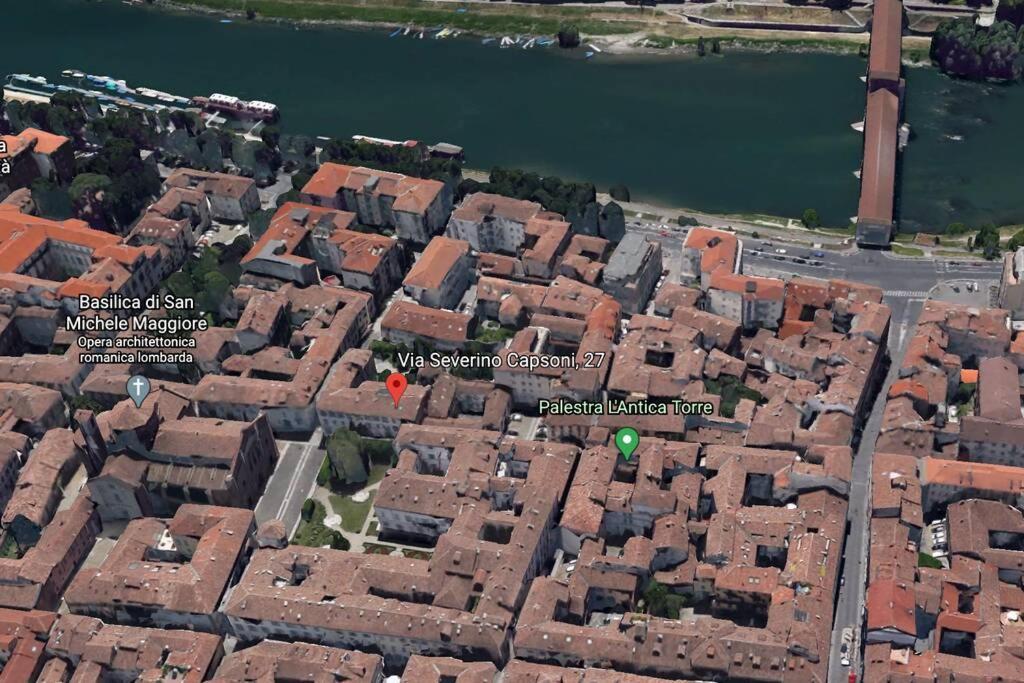 Maison Marina_Pavia San Michele Centro Storico Luaran gambar